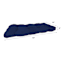 Navy Blue Canvas Outdoor Wicker Settee Cushion