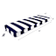 Providence Navy Blue Awning Stripe Outdoor Bench Cushion