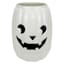 Tricky Treats White Ceramic Jack-o'-Lantern Planter, 11"