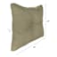 Tahiti Bark Outdoor Tufted Back Cushion