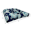 Providence Positano Navy Blue Outdoor Wicker Seat Cushion