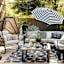 Crosby St. White Geometric Outdoor Garden Statue, 36.6