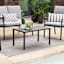 Crosby St. Clovis Black Tall Outdoor Planter, Large