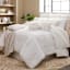 Found & Fable White Tufted Stripe Throw Pillow with Sequins, 14x20