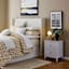 Crosby St. Travertine Mini Uplight, 8"
