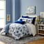 Providence 3-Piece Floral Printed Cotton Percale Comforter Set, Full/Queen