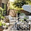 Black Onyx Outdoor Planter, Medium