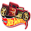 Hot Wheels Red Truck High Gloss Die Cut Emb Tin Sign