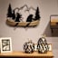 Lake & Lodge Lake Metal Wall Art, 23.5x16