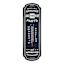 Die Cut Tin Thermometer Chevrolet