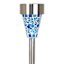 Solar Blue Mosaic Pathway Light