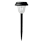 8-Pack 5-Lumen Solar Black Moonlight Pathway Lights