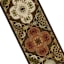 (D622) Bellmoor Multicolor Ogee Runner, 2x7