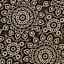 (D623) Sutton Grey Medallion Area Rug, 7x9