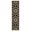 (D623) Sutton Grey Medallion Runner, 2x7