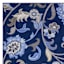 (D624) Seaton Navy Blue Floral Area Rug, 7x9