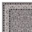(D625) Grey Barnes Traditional Area Rug, 4x6