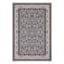 (D625) Barnes Grey Traditional Area Rug, 7x9