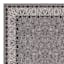 (D625) Barnes Grey Traditional Area Rug, 7x9