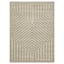 (B903) Crosby St. Contempo Neutral Area Rug, 5x7