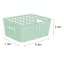 Mint Crossover Weave Storage Basket, Small