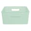 Mint Crossover Weave Storage Basket, Medium