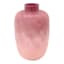 Pink Glass Vase, 6x6