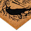 Happy Halloween Skull Branch Wreath Coir Mat, 18x30