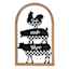 Cluck, Oink, Moo Metal Wall Sign, 12x20