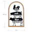 Cluck, Oink, Moo Metal Wall Sign, 12x20