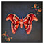 SCADpro Moth Canvas Wall Art, 12"