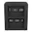 2-Layer Woven Drawer Set, Black
