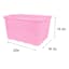 Dark Print Opaque Storage Tote, 52l
