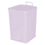 Lavender Plastic Step Trash Can, 8.5l