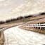 Enhanced Country Road Canvas Wall Art, 24x60
