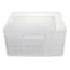 Set of 5 White Storage Baskets