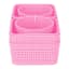 6-Piece Storage Set, Pink
