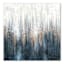 Blue Beats Textured Canvas Wall Art, 40"