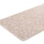 Neutral Floral Embossed Edge Anti-Fatigue Kitchen Mat, 20x39