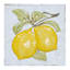 Providence Lemon Metal Wall Art, 17"