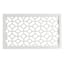 Providence White Cut Out Wooden Wall Art, 24x14