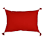 Honeybloom Patriotic Stars & Stripes Woven Throw Pillow, 14x20