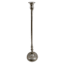 Silver Cast Taper Candle Holder, 21"