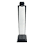 Black Metal Taper Candle Lantern with Glass, 30"