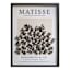 Framed Black Matisse Poster Wall Art, 19x25
