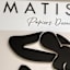 Framed Black Figure Matisse Poster Wall Art, 19x25