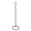 Matte Black Loops Wire Toilet Paper Holder