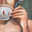 SCAD Tea Cup Wall Art, 12"