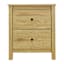 Taylor Wooden Nightstand, Honey Oak Finish