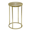 Juno Metal Accent Table, Gold Metallic